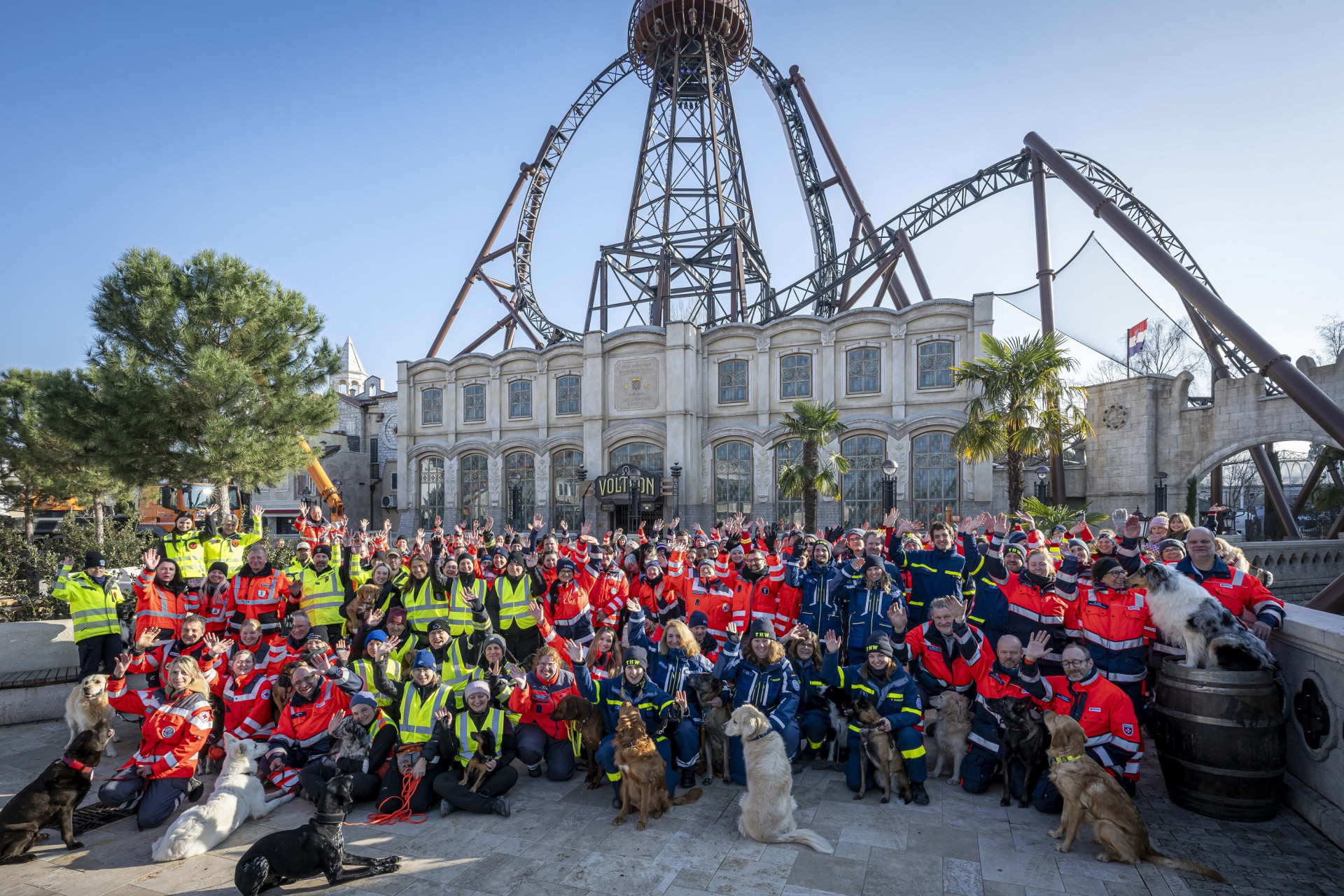 Mehr Als Rettungshunde Trainieren Im Europa Park Hitradio Ohr