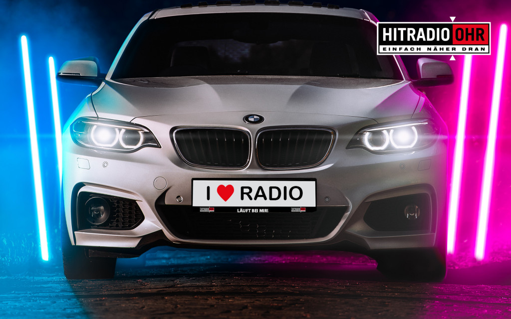 Prämie HITRADIO OHR Kennzeichenhalter