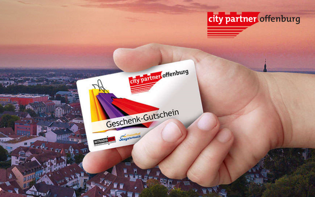 Prämie City Partner Offenburg - Geschenkgutschein