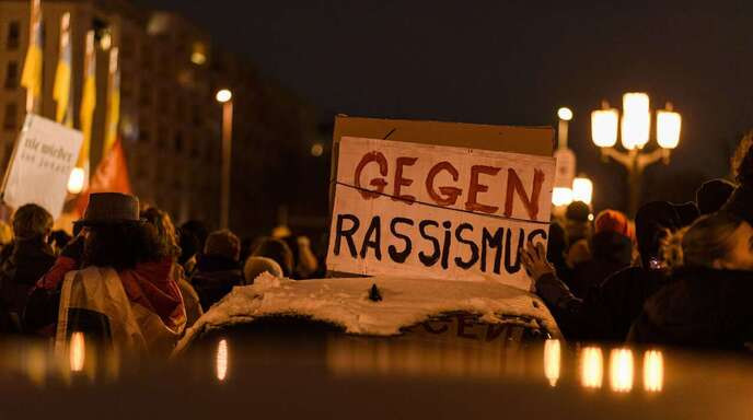 Demo gegen Rassismus (Symbolbild)