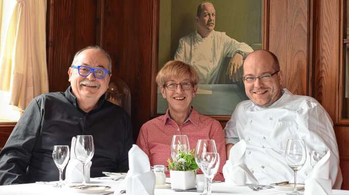 Mit viel Leidenschaft haben Edy Ledig, Ehefrau Renate und Sohn Olivier ihr Restaurant betrieben.  