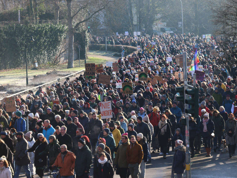 Demo gegen Rechtsextremismus in Offenburg (Januar 2024)