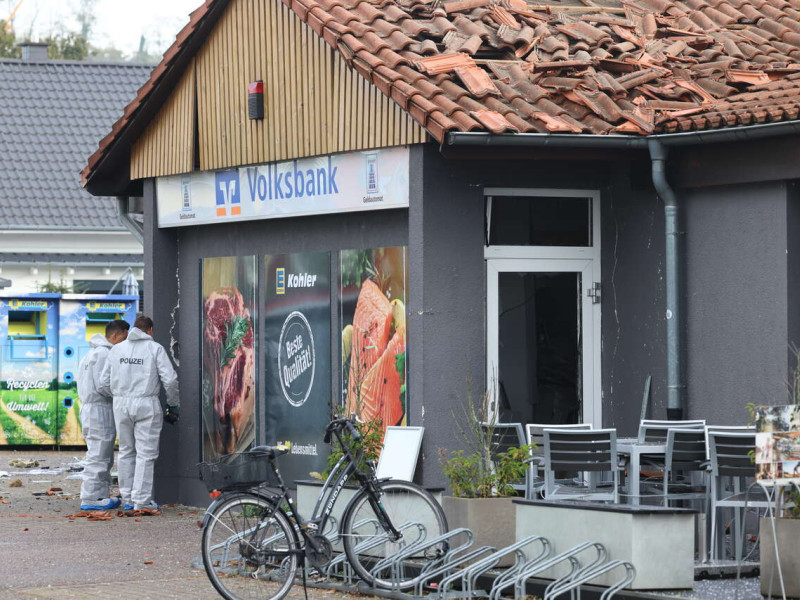 Geldautomat in Niederschopfheim gesprengt
