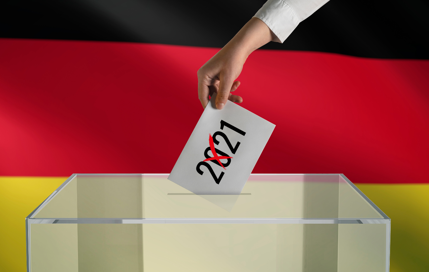 Bundestagswahl 2021, Wahlurne