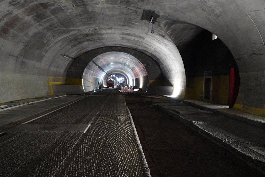 Modernisierungsarbeiten im Hausacher Tunnel