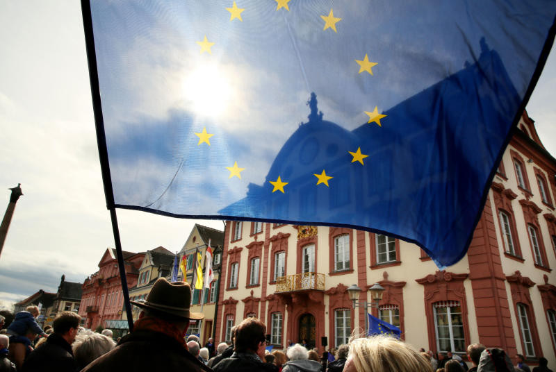 Auch in Offenburg gehen die Menschen für Europa auf die Straße