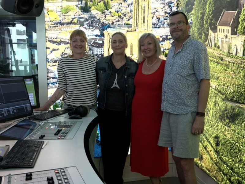 Zarah Roth, Verena Bücher, Wiebke Ecklé und Markus Knoll (v.l.n.r.)