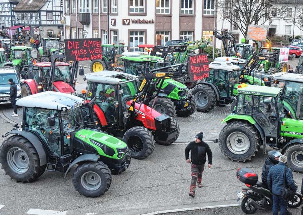 Weitere Protestaktionen Der Landwirte In Der Region | HITRADIO OHR