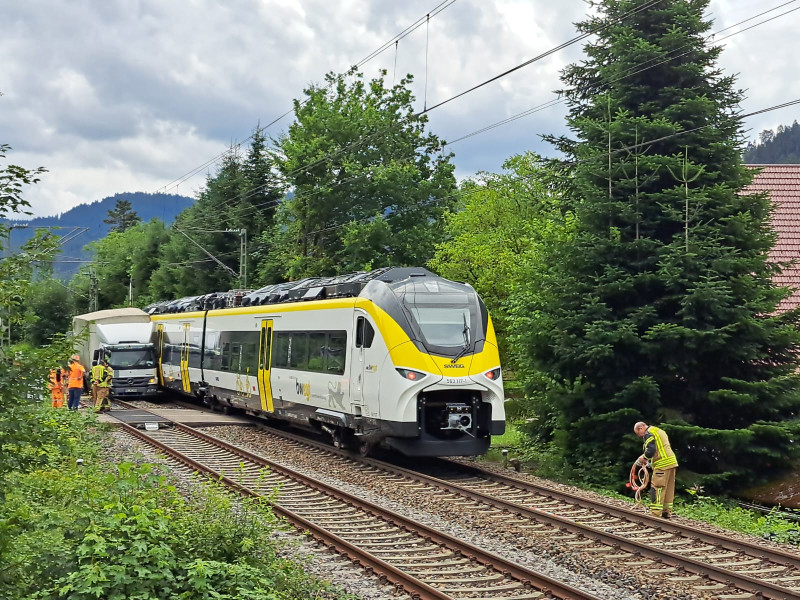 Unfall Bahnübergang Gutach